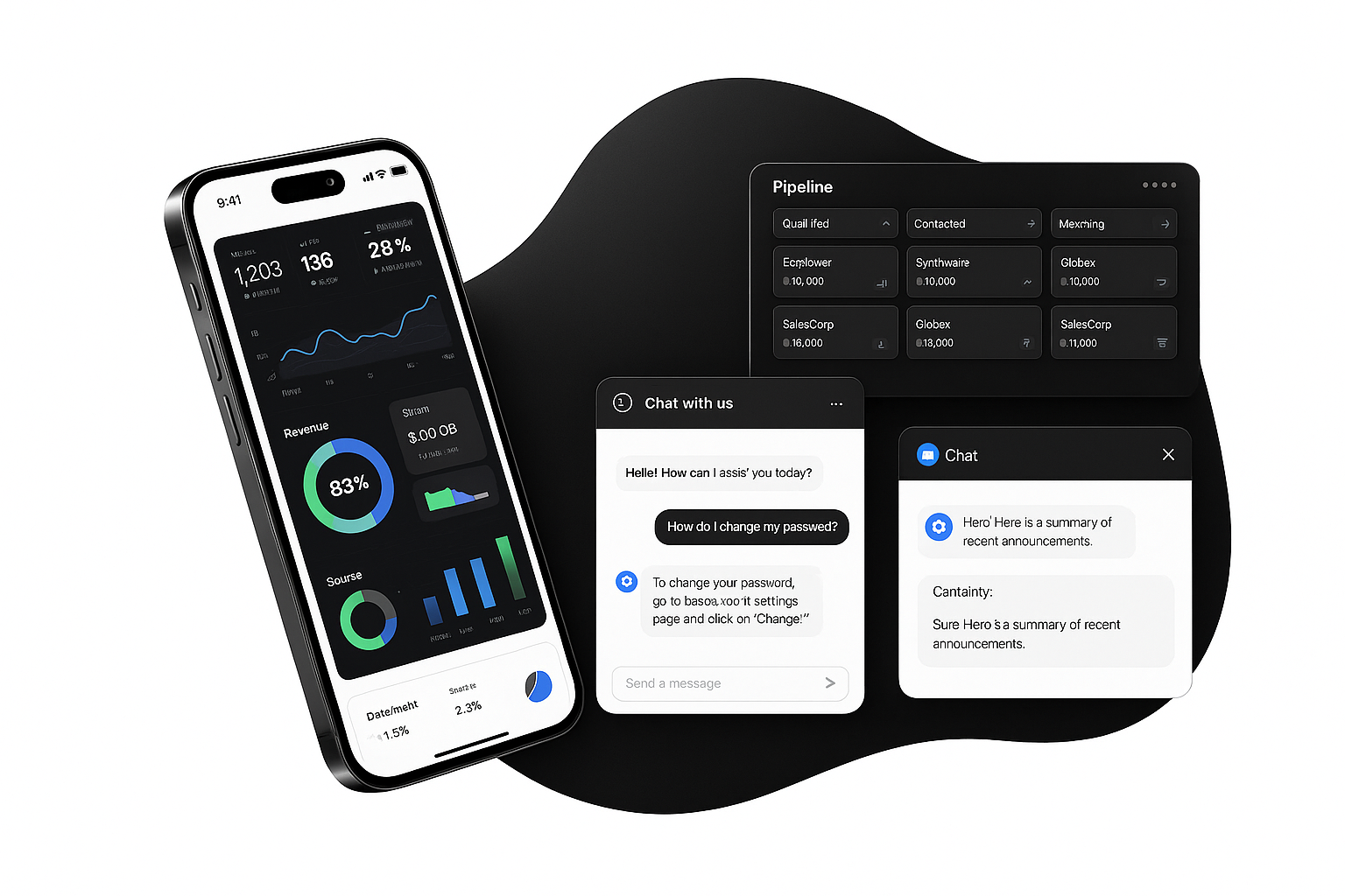 Équipe 1306DATA en collaboration sur un projet d'intelligence artificielle et data engineering